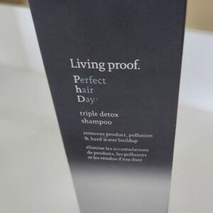 Brand New Living Proof Perfect Hair Day Triple Detox Shampoo Full Size